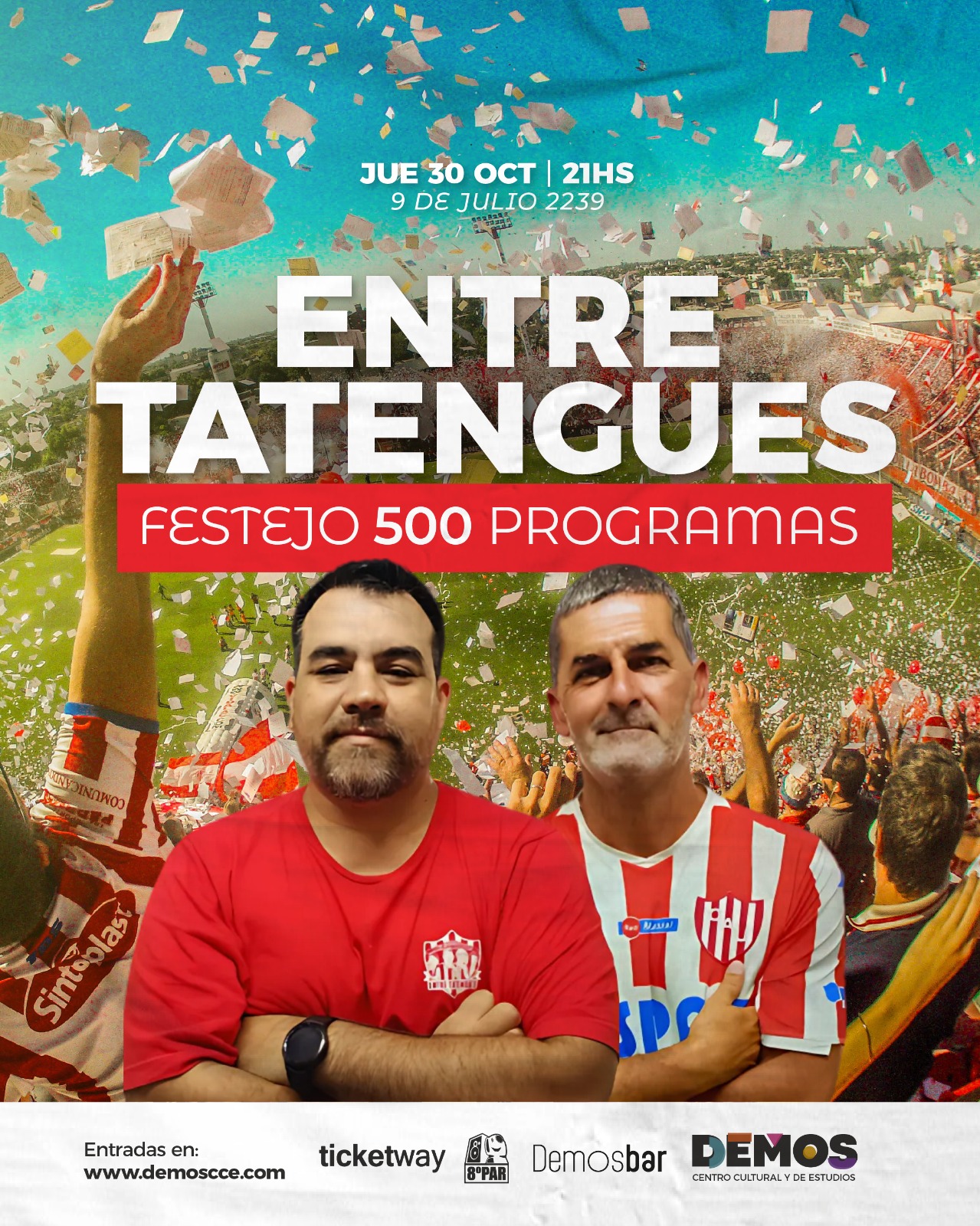 Festejo 500 Programas De “Entre Tatengues” 